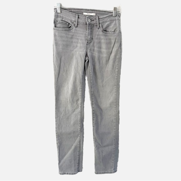 Levi's Denim - LEVI’s 712 Slim Gray Denim Stretchy Skinny Jeans Size 27